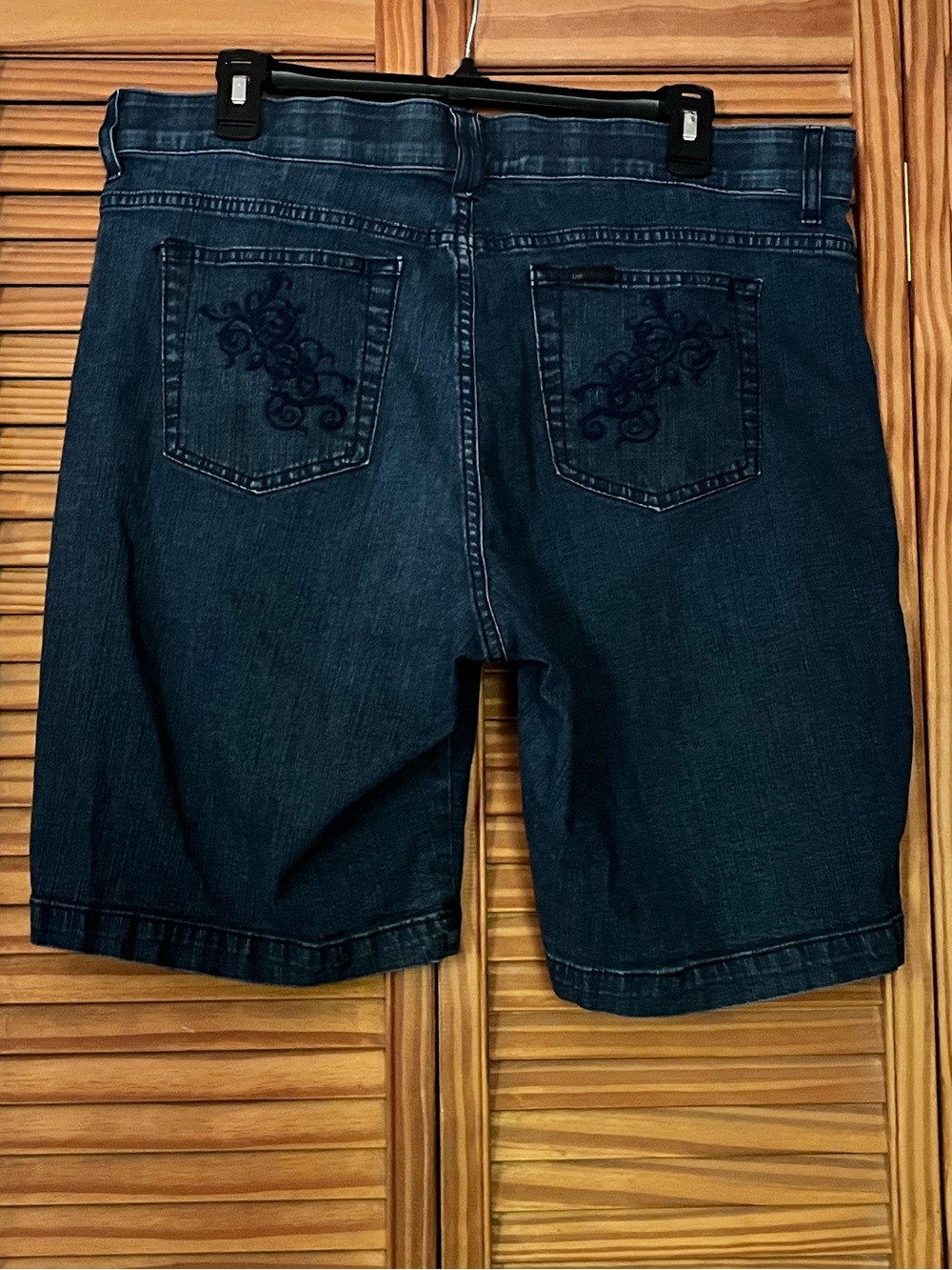 Lee Comfort Waistband Jean Shorts Size 16 - Picture 2 of 13